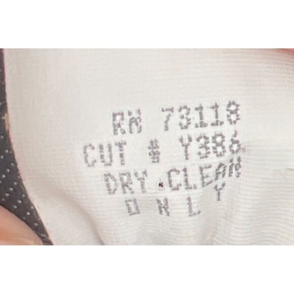 Vintage David Dart Womens Pants Embroidered Blue Pull On Elastic Waist Size XL - Picture 9 of 9